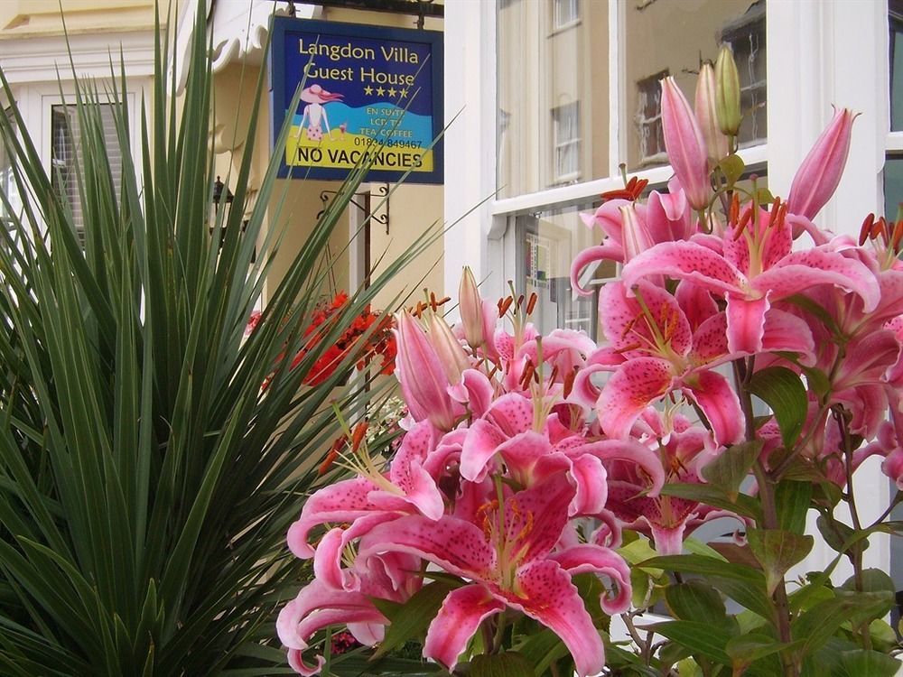 Langdon Villa Guest House Tenby Esterno foto
